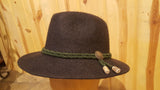 Trachten Hat with Coin, Edelweiss, Antler Piece or Antler Rosette