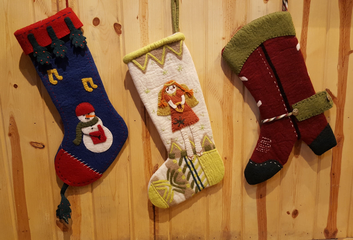 CLEARANCE - Hand Felted Old World Stockings – Alpen Schatz