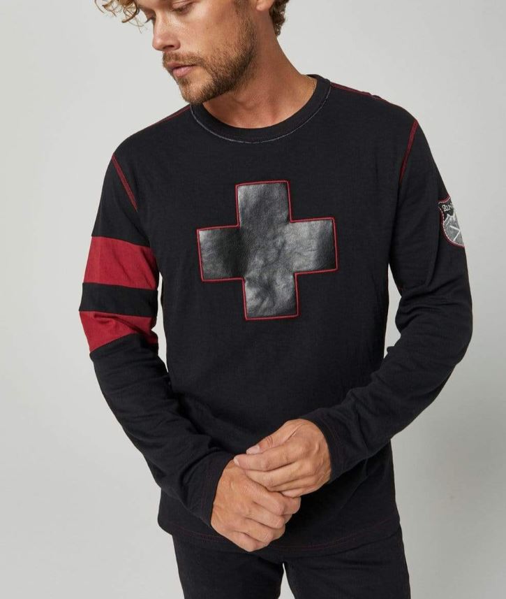 Men's Alp N Rock Helvetica Crew - Black – Alpen Schatz