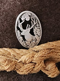 Noble Stag Pewter Pin