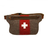 Swiss Fannypack WD10 w/ Leather Strap - 13x7"