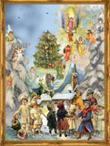 Large Traditional German Advent Calendars - Nativity/Religious