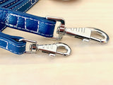 NEW! La Cinopelca "Elegance" Soft Flat Double Layer Calfskin Leashes