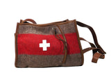 Swiss Large Handbag w Pocket WD48 13x9x4 inches