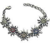 Pewter Edelweiss Bracelets