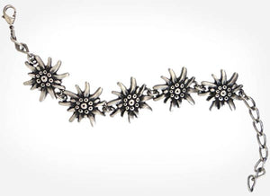Pewter Edelweiss Bracelets