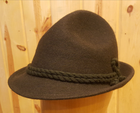 Tyrolean Alpine Hat (Traditional Hunting Hat)