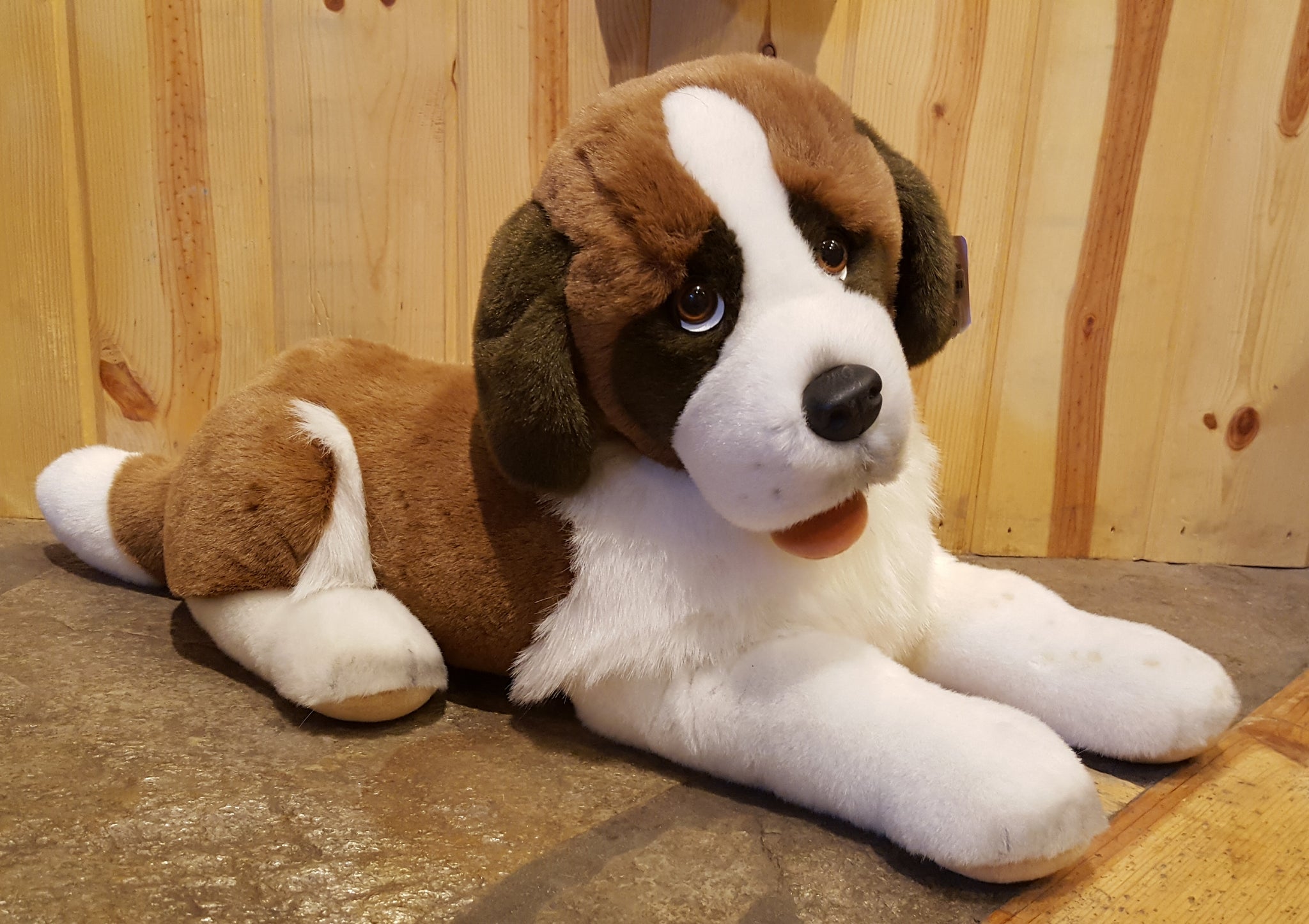 Saint bernard soft toy clearance