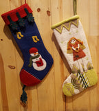CLEARANCE - Hand Felted Old World Stockings