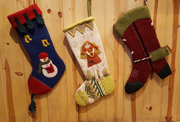 CLEARANCE - Hand Felted Old World Stockings – Alpen Schatz