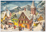 Medium Traditional German Advent Calendars - Old World Villages & Nature