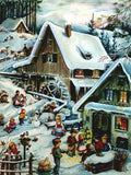 Medium Traditional German Advent Calendars - Old World Villages & Nature