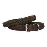 EARTHBOUND Soft Braided Nylon & Leather Collars