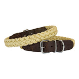 EARTHBOUND Soft Braided Nylon & Leather Collars