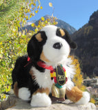 Signature "Alpen Schatz" Stuffed Bernese Mountain Dogs