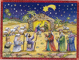 Large Traditional German Advent Calendars - Nativity/Religious