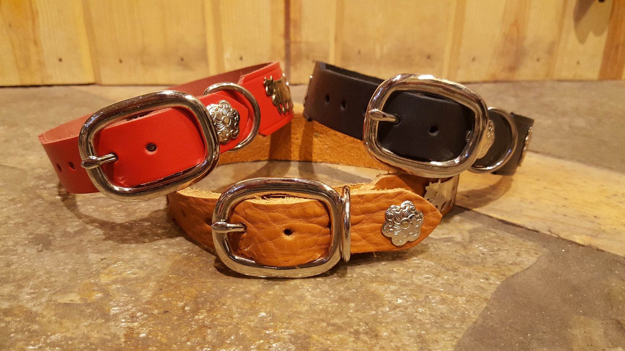 1 1/4 Medium Edelweiss Swiss Dog Collar – Alpen Schatz