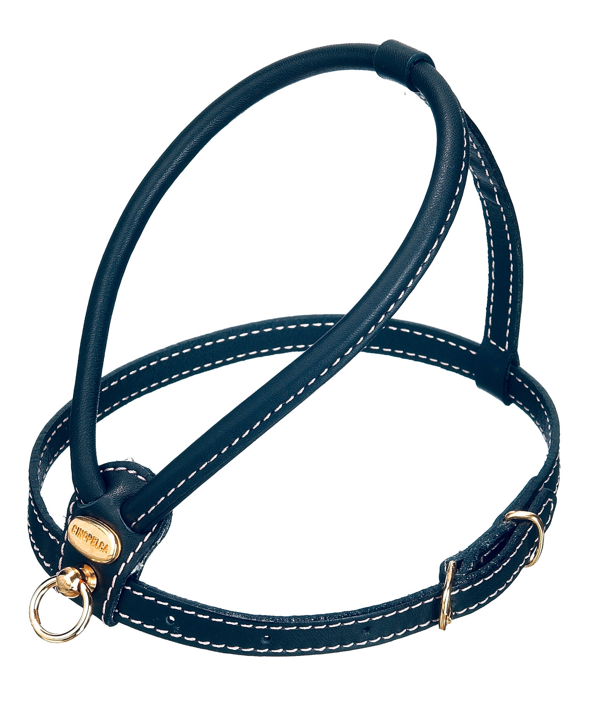 Italian leather dog harness outlet