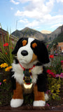 Signature "Alpen Schatz" Stuffed Bernese Mountain Dogs