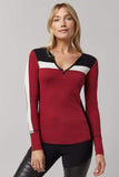 Alp N Rock Stala Henley - Deep Red