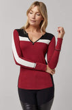 Alp N Rock Stala Henley - Deep Red