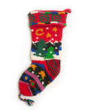 Hand Knit Old World Stockings - Nature