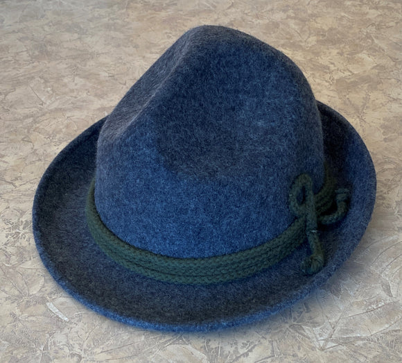 NEW! Tyrolean Alpine Hat - Three Cord (Traditional Hunting Hat)