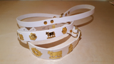 Overstock Sale! 1 1/4" Medium Contemporary Swiss Dog Collar