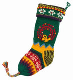 Hand Knit Old World Stockings - Holiday